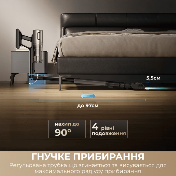 Фото - Пылесос ручной для дома Dreame Z40 TangleCut Flex+ (VRV62F)